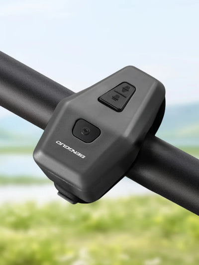 Motorcycle Electric Horn USB Rechargeable Bike Warning Safety Bell Waterproof Electronic Bicycle Horn for Mountain Road Bike