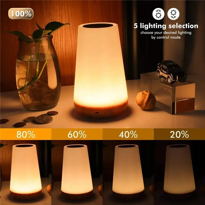 Color Changing Dimmable Night Light with Remote Control - Smarsty