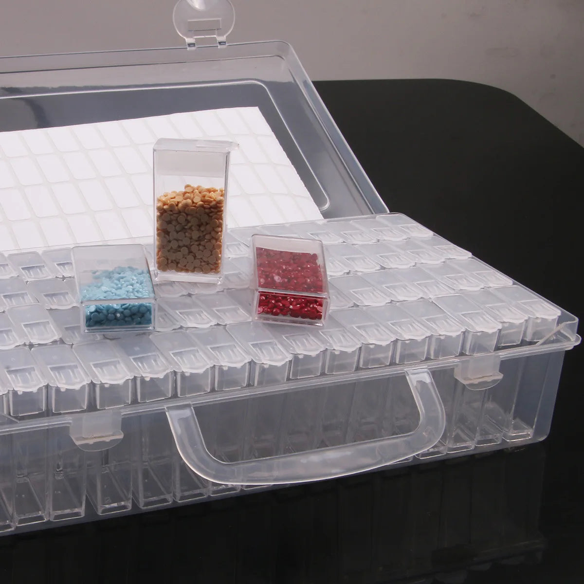 5D DIY Diamond Painting Tools Accessories Storage Box Container Diamond Embroidery Accessories Drill Box Mosaic Container Case - Smarsty