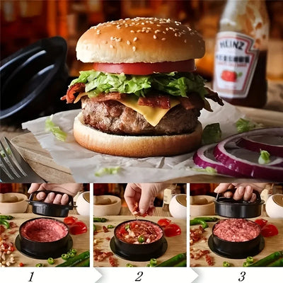 1 Set, Suitable for RV Kitchen, Non-stick Hamburger Machine, Meat Pie Machine Mold, Suitable for Meat Milk Cheese Vegetables - Smarsty