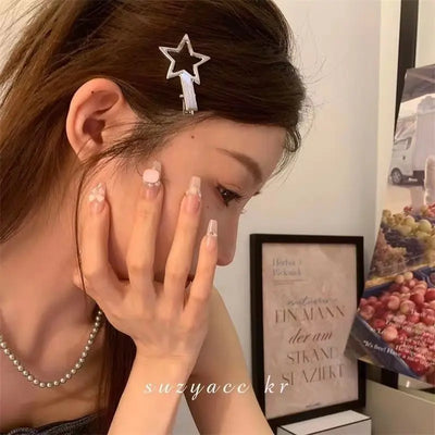 24 Pcs Silver Metal Hairpins for Fashionable Women - Smarsty