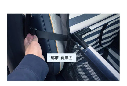 Waterproof Dog Car Seat Cover for Travel Comfort - Smarsty