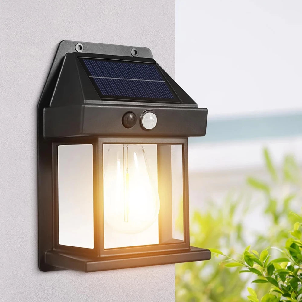 LED Solar Wall Light with Motion Sensor and Three Modes - Smarsty