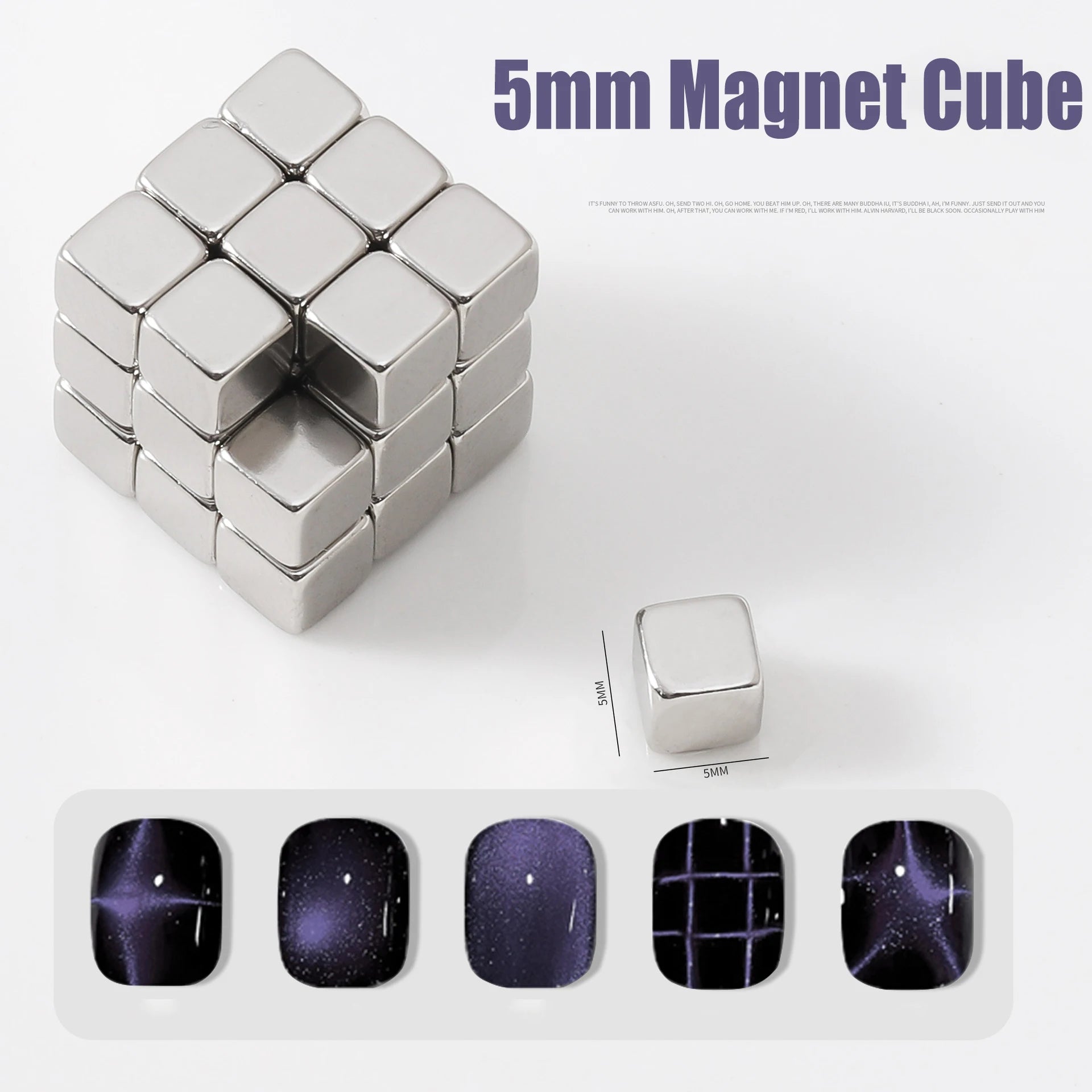Round Magnetic Bead Nail Art Tools for Stunning Cat Eye Designs - Smarsty