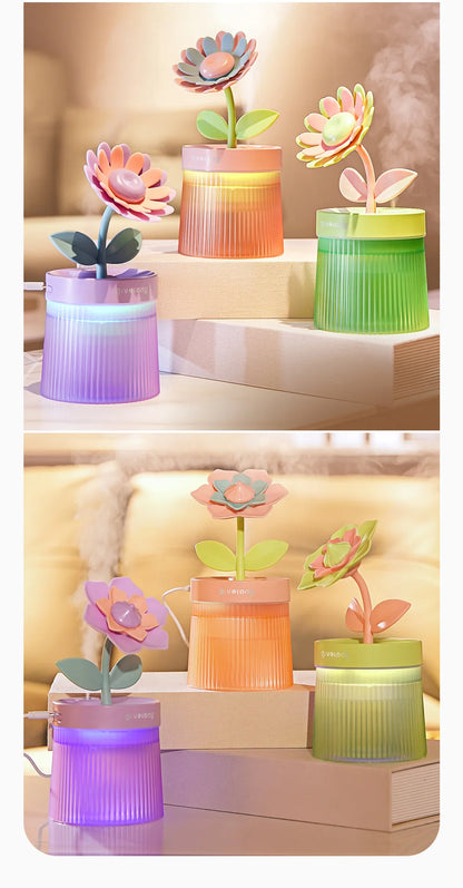 Portable USB Ultrasonic Aroma Diffuser With Colorful Lights - Smarsty