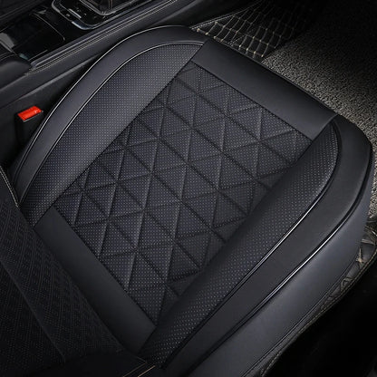 PU Leather Front Car Seat Cover Memory Foam Cushion - Smarsty