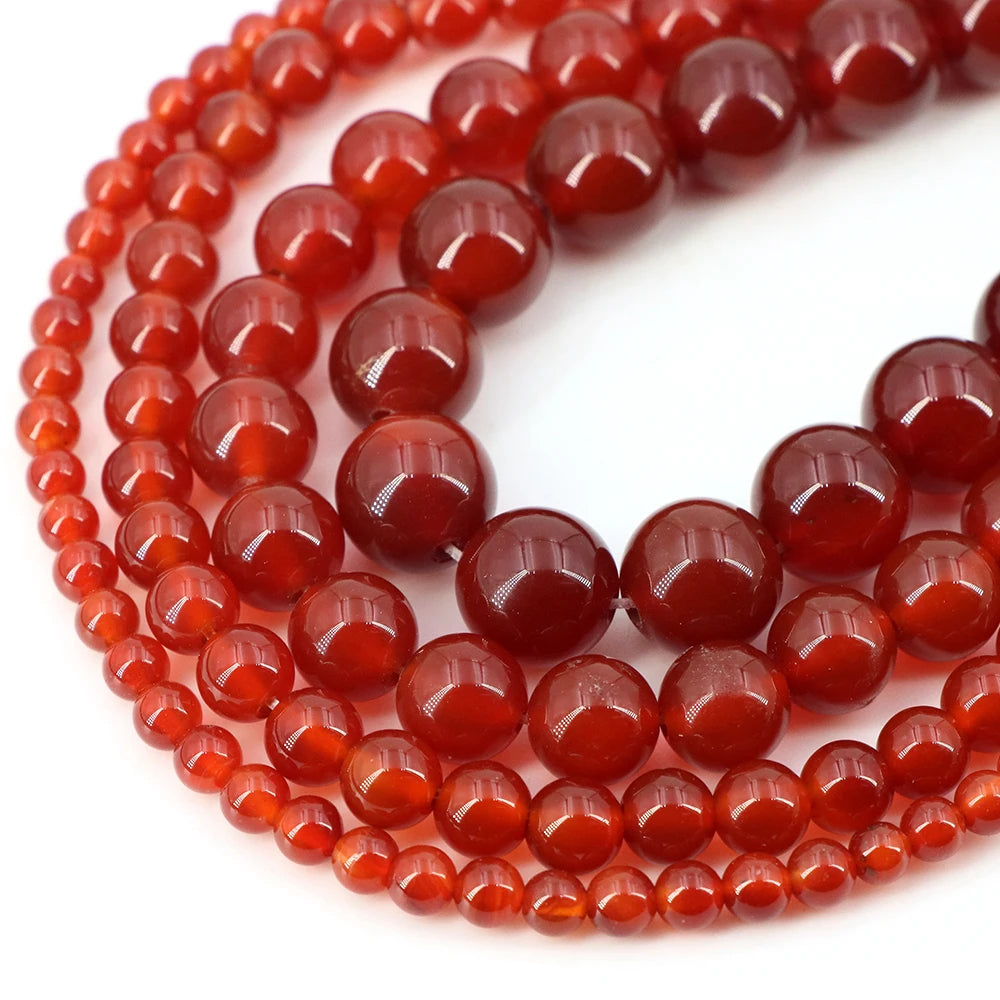 Natural Stone Beads Blue Tiger Eye Crystal Amethyst Rose Quartz Gemstone Bead for Jewelry Making Bracelet Necklace 4/6/8/10MM - Smarsty