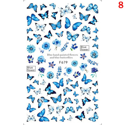 Luxury 3D Butterfly Nail Stickers for Stunning Art - Smarsty