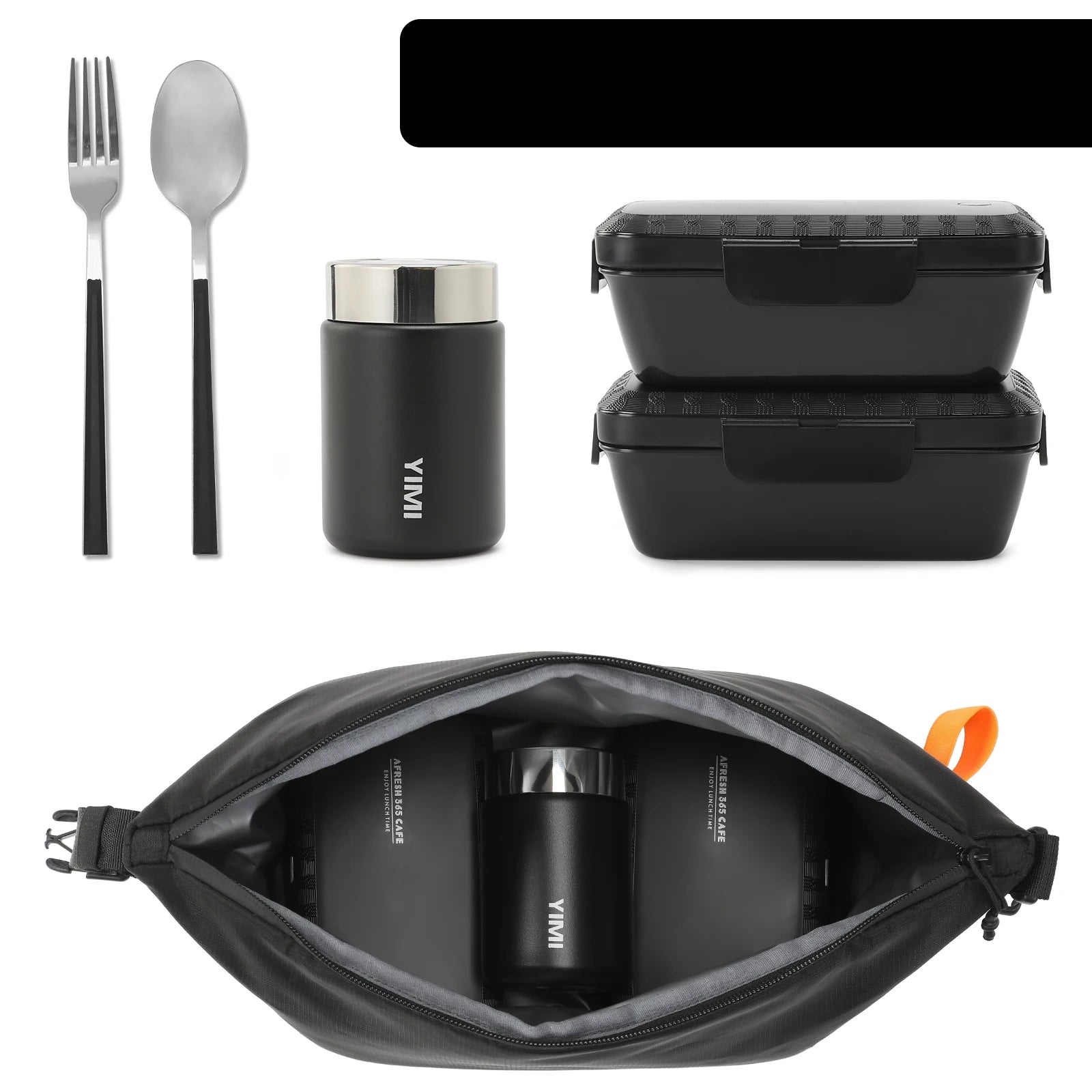 Insulated Lunch Bag Keeps Meals Fresh Portable Bento Pack - Smarsty