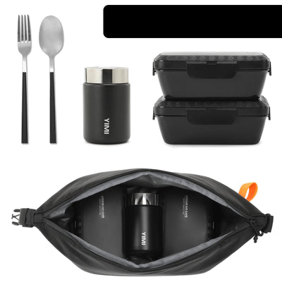 Insulated Lunch Bag Keeps Meals Fresh Portable Bento Pack - Smarsty