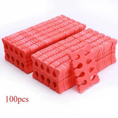 Soft Sponge Nail Art Toe Separators for Perfect Pedicures - Smarsty