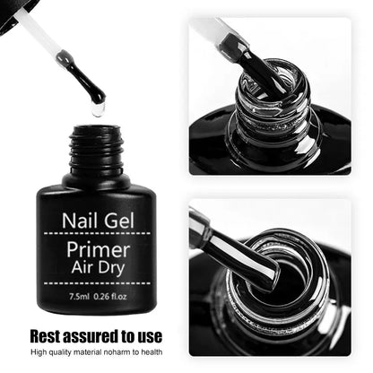 Acrylic No Acid Primer Nail Art Set with Base and Top Coat - Smarsty