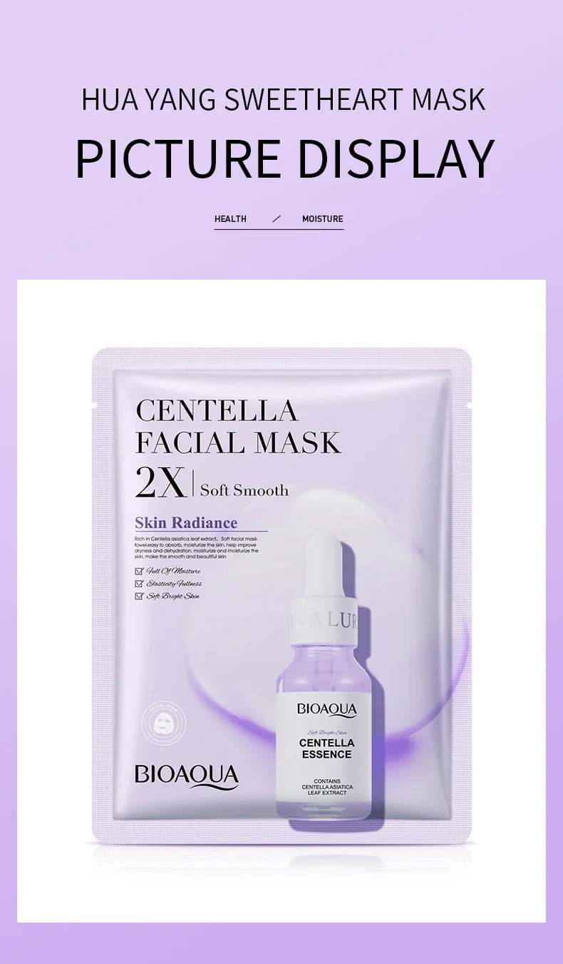 20pcs Centella Collagen Face Masks for Deep Hydration - Smarsty
