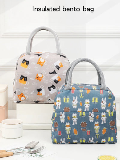 Insulated Kids Lunch Bag Portable Thermal Lunch Box - Smarsty