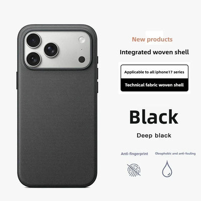 NEW Technology Woven Case For IPhone 17 16 15 14 13 Pro Max Phone Original Official For Magsafe Magnetic Protector Cover Fundas
