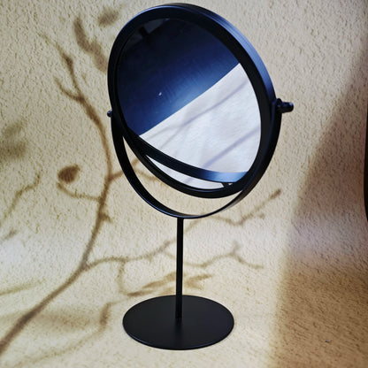 360 Degree Rotating Iron Makeup Mirror with Stylish Design - Smarsty