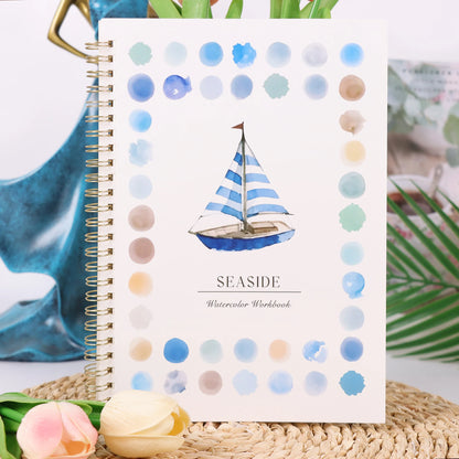 Beginner's Practice Book For Painting Watercolor Oil Painting Dyeing Album Comes Coloring Book  Advanced Painting - Smarsty