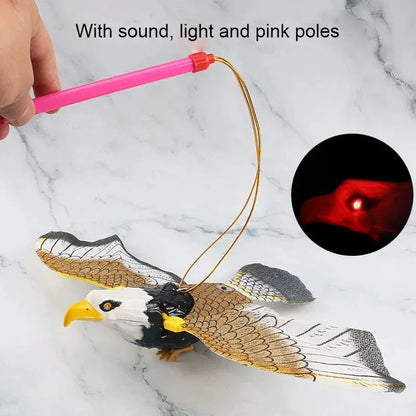 Interactive Electric Flying Bird Cat Toy for Engaging Play - Smarsty