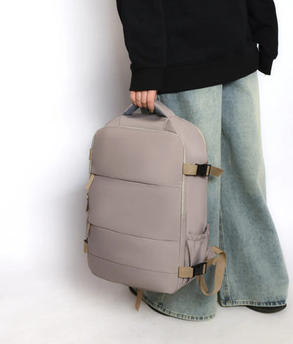Couples Leisure Lightweight Backpack Travel Backpack Female New Backpack Student Schoolbag Large Capacity Travel Commuter Luggag - Smarsty