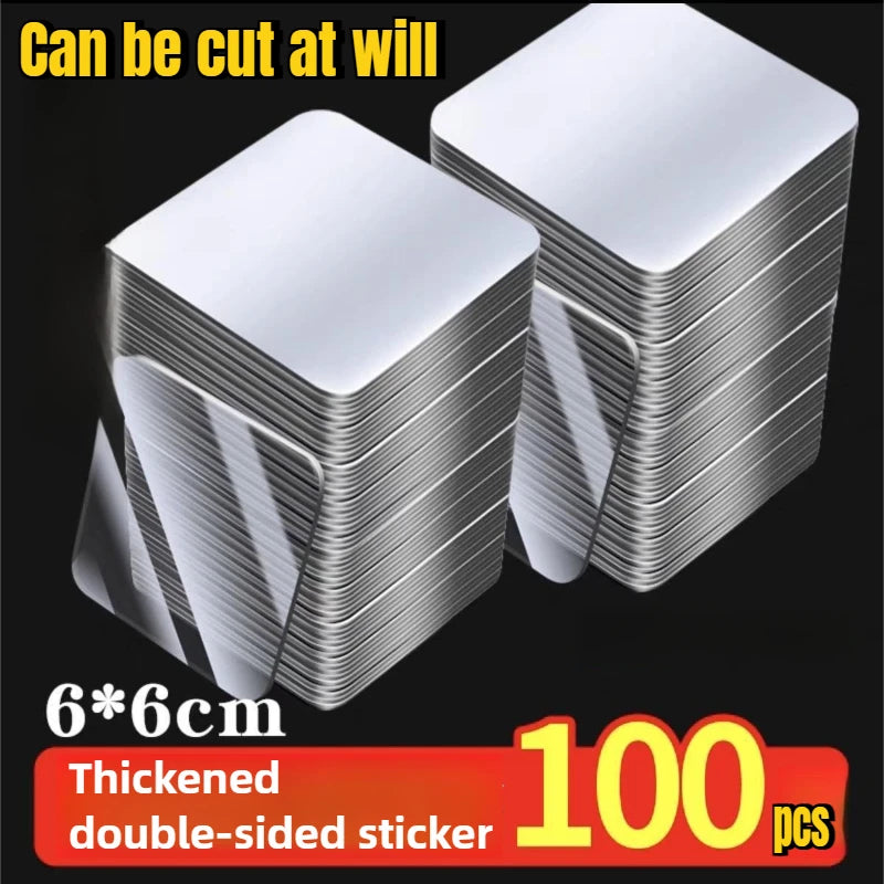 Double Sided Adhesive Tape Nano Reusable Super Strong Transparent Wall Stickers WaterProof Widely Used Wall Mount Sticker - Smarsty