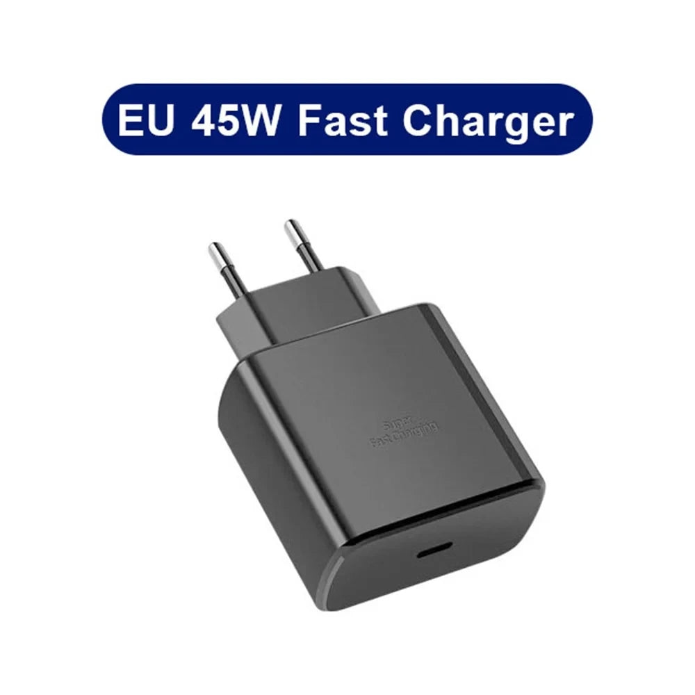 45W PD USB C Fast Charger S24 UltraMax Cable Included - Smarsty