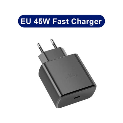 45W PD USB C Fast Charger S24 UltraMax Cable Included - Smarsty