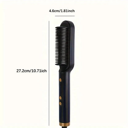 2-in-1 Electric Hair Straightener and Curler Tool - Smarsty