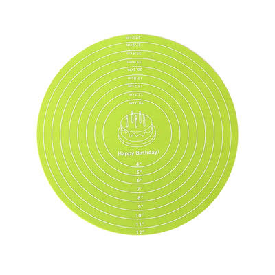 FAIS DU Non-Stick Cake Turntable with Silicone Mat - Smarsty