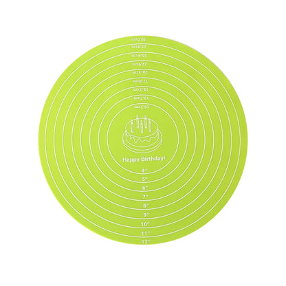FAIS DU Non-Stick Cake Turntable with Silicone Mat - Smarsty
