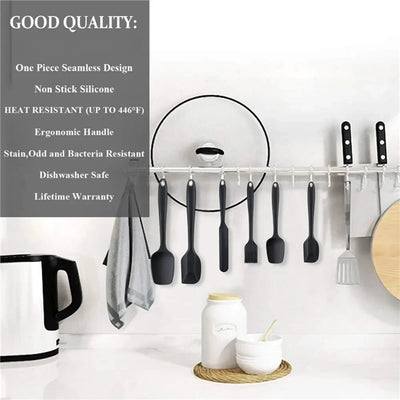 Silicone Spatula Set for Baking Non Stick Heat Resistant - Smarsty