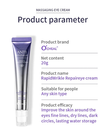 O'CHEAL Anti Aging Eye Cream Roller for Dark Circles - Smarsty