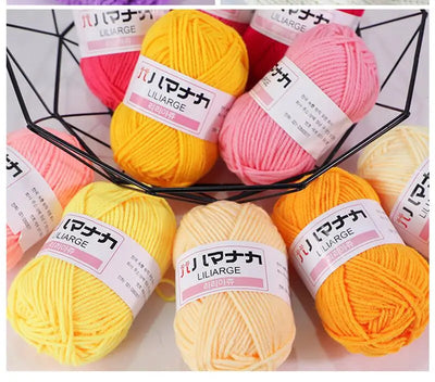Soft Cotton Knitting Yarn for DIY Baby Sweaters - Smarsty