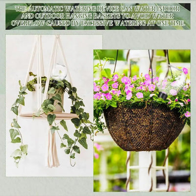 500ML Plant Watering Globes Watering Bulbs Clear Flower Automatic Watering Device Auto Waterer Self-Watering Stakes Irrigation