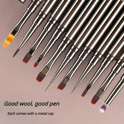 Professional Nail Art Liner Brushes for Precision Designs - Smarsty