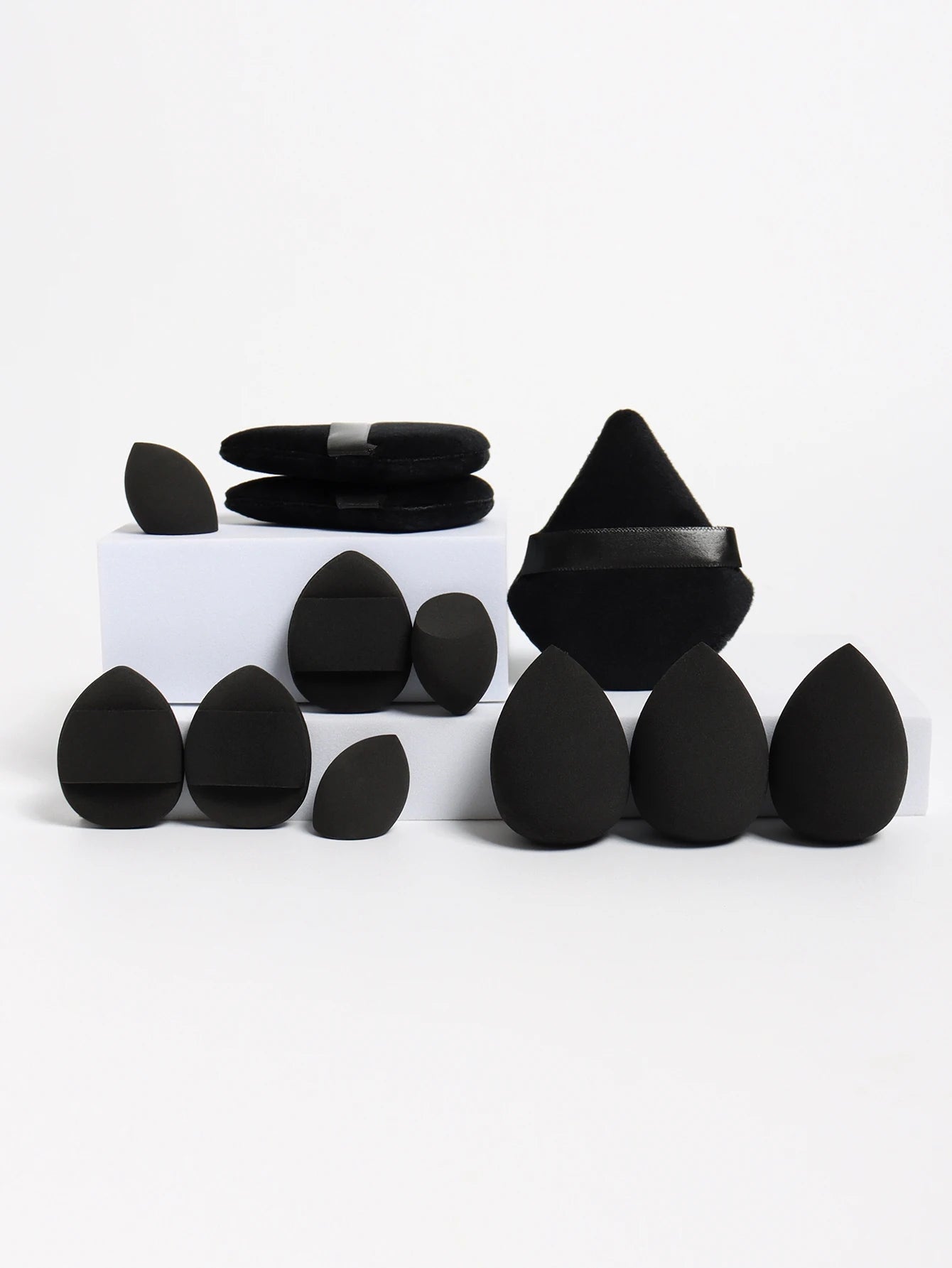 12-Piece All-Purpose Makeup Sponge Set for Flawless Application - Smarsty
