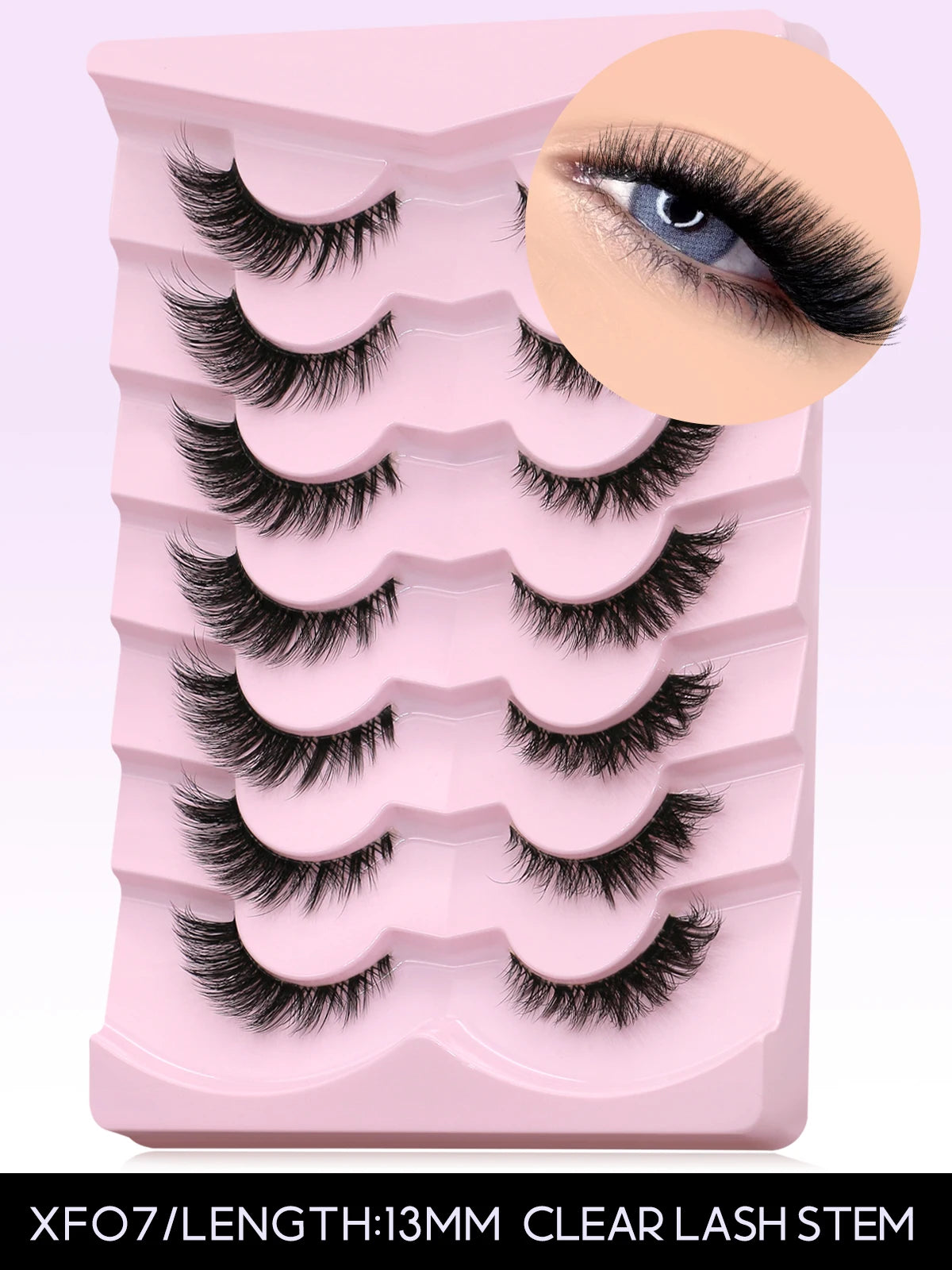 GROINNEYA Winged Cat Eye Faux Mink Lashes - Smarsty