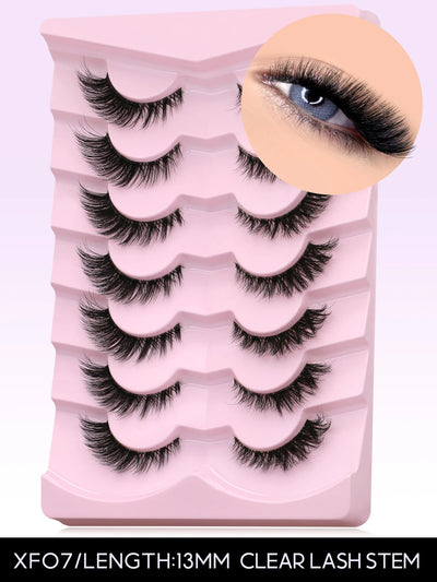GROINNEYA Winged Cat Eye Faux Mink Lashes - Smarsty