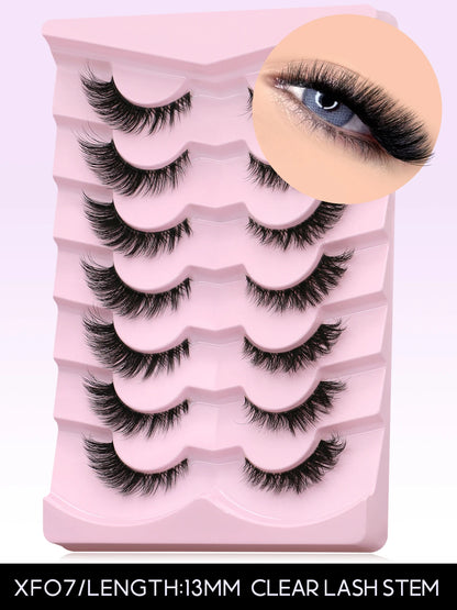 GROINNEYA Winged Cat Eye Faux Mink Lashes - Smarsty