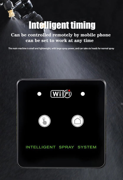 WiFi Controlled Automatic Mist Sprayer Irrigation Kit - Smarsty