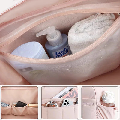 Baby Diaper Bag Travel Duffel Bags Gym Bag Women with Waterproof Hand Luggage Airport Cabin Bags Mom Stroller Maternity Totes by Smarsty