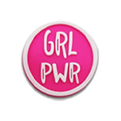 Hot Sales 1Pcs Pink Shoe Charms for Crocs Accessories Pin Shoe Wristband Croc Decorations Buckle Girls Women Party Gifts