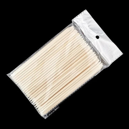 Wood Cuticle Pusher Sticks for Gel Polish Removal - Smarsty