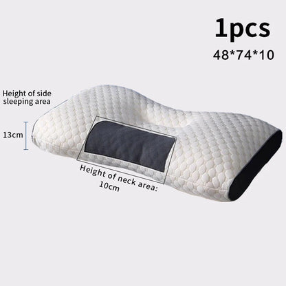 Cervical Neck Pillow for Sleep and Massage Support - Smarsty