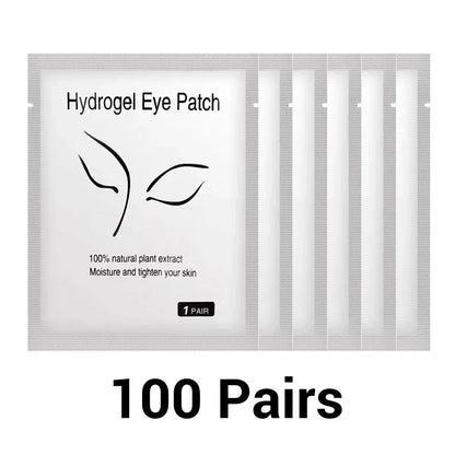 100 Pairs Eye Patches for Eyelash Extensions with Comfort Fit - Smarsty