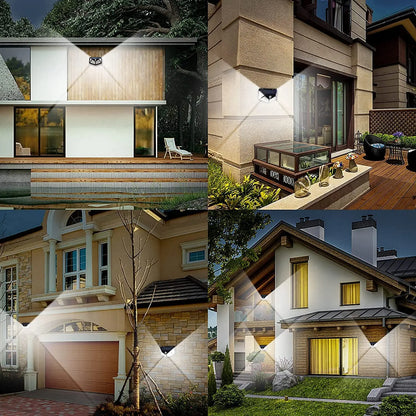 100 LED Solar Wall Light with Motion Sensor - Smarsty