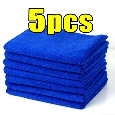 Microfiber Cleaning Cloths Lint Free Microfiber Cleaning Towel Cloths Reusable Cleaning Towels w/ Super Absorbent for Car Window - Smarsty