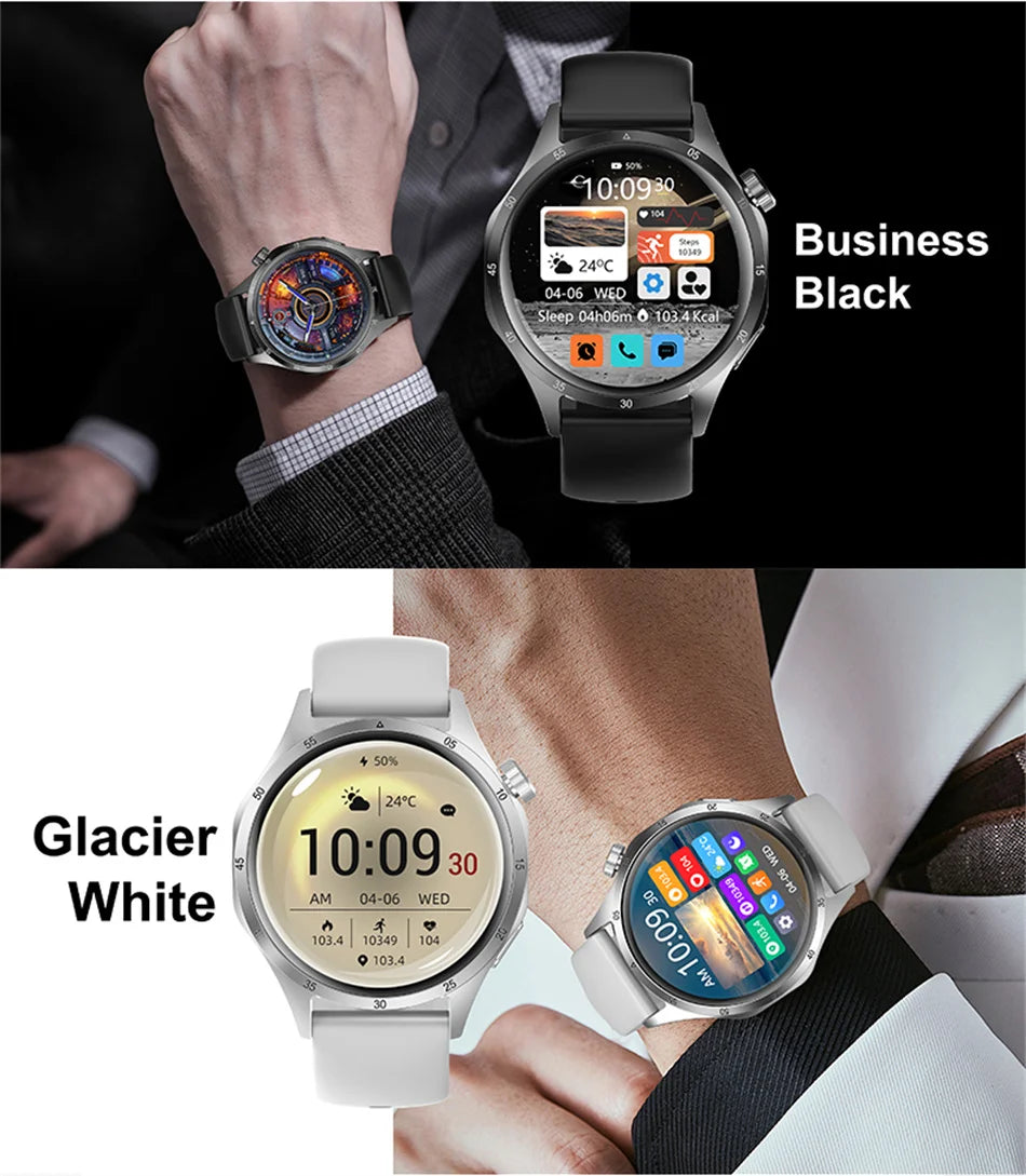 GT5 Pro GPS Smartwatch with AMOLED Screen and Heart Rate Monitoring - Smarsty