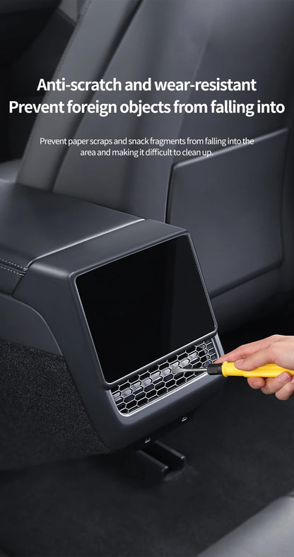Rear Center Console Air Vent Cover Dust Shield for EV - Smarsty