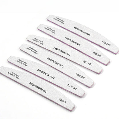 Professional Nail File Set for Gel Polishing 5 Pieces - Smarsty