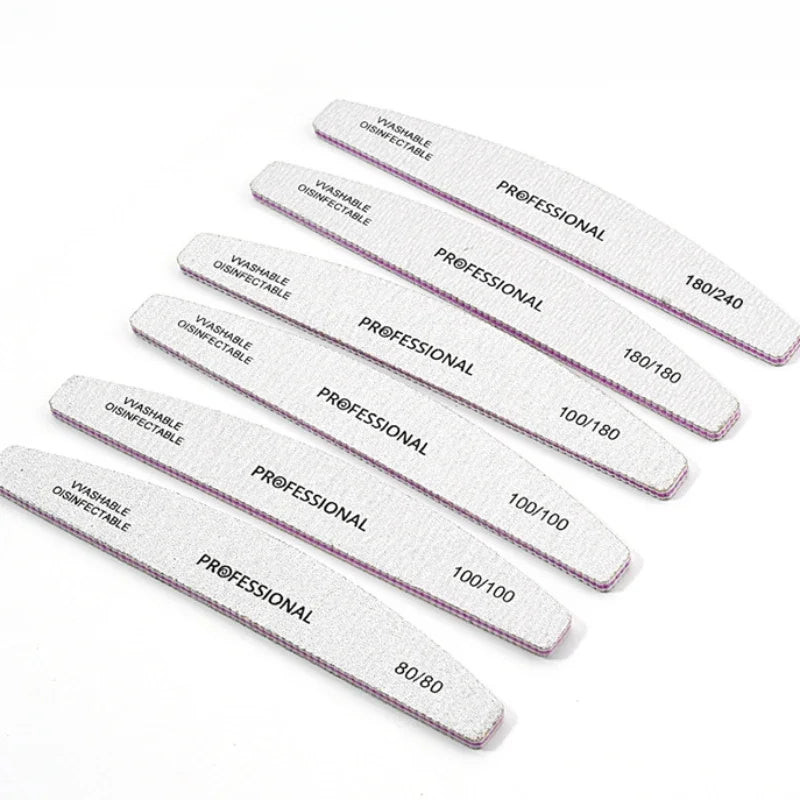 Professional Nail File Set for Gel Polishing 5 Pieces - Smarsty